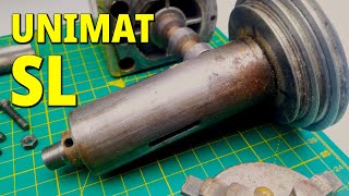 Disassembling and Cleaning the Tailstock and Spindle of the Emco Unimat SL Lathe
