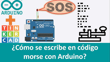 📝 Código Morse usando Arduino y Tinkercad