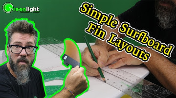 Surfboard Building: Fin Layout and Outline Measurements