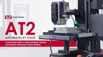 AT2 Automated XY Stage | Configured for Plastic Extrudate Crush Testing
