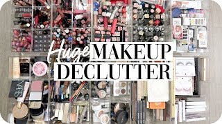 Makeup Declutter + Makeup Collection 2019!