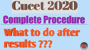 Complete procedure of admission from results to admission || Cucet2020 || RS Classes