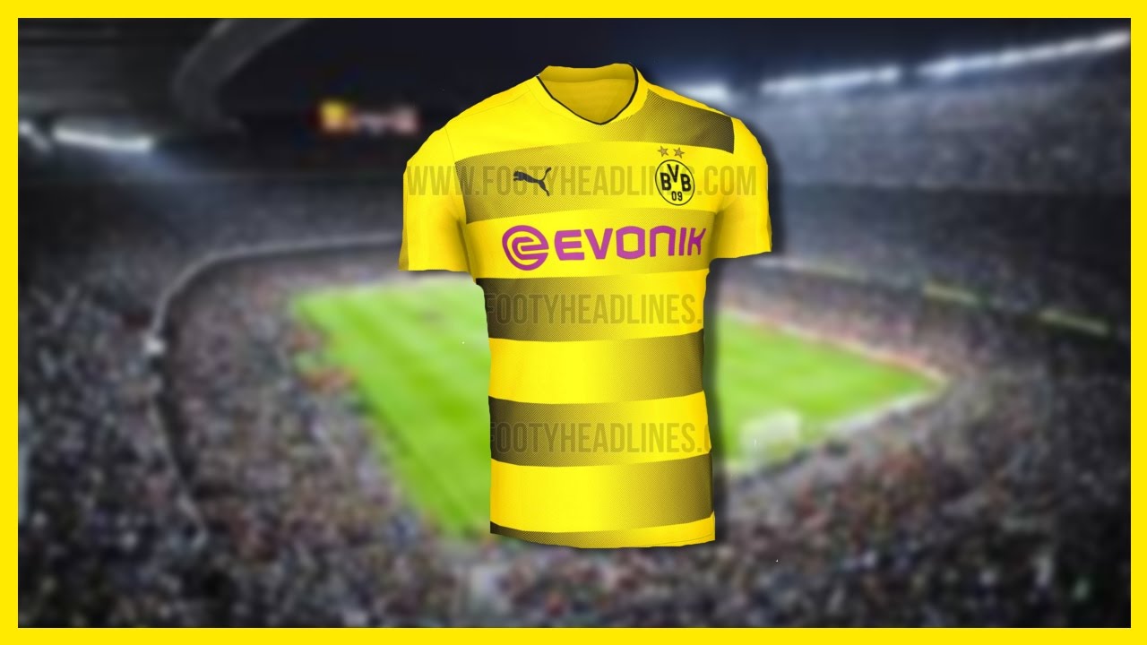 NEUES BVB TRIKOT 2017/2018 - YouTube