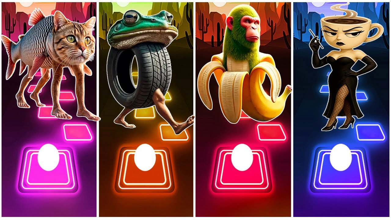 Trulimero Trulichina 🆚 Boneca Ambalabu 🆚 Chimpanzini Bananini 🆚 Ballerina Capuchina.🎶 Who Is Best?