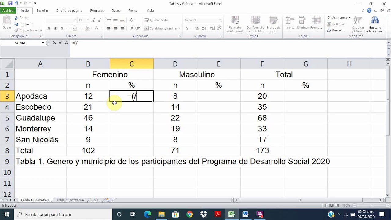 Modelo estadístico (Tablas y gráficas) con Formato APA/Vancouver YouTube