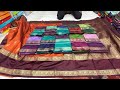 From 395/-||Chickpet Bangalore wholesale silk sarees||single saree Courier available
