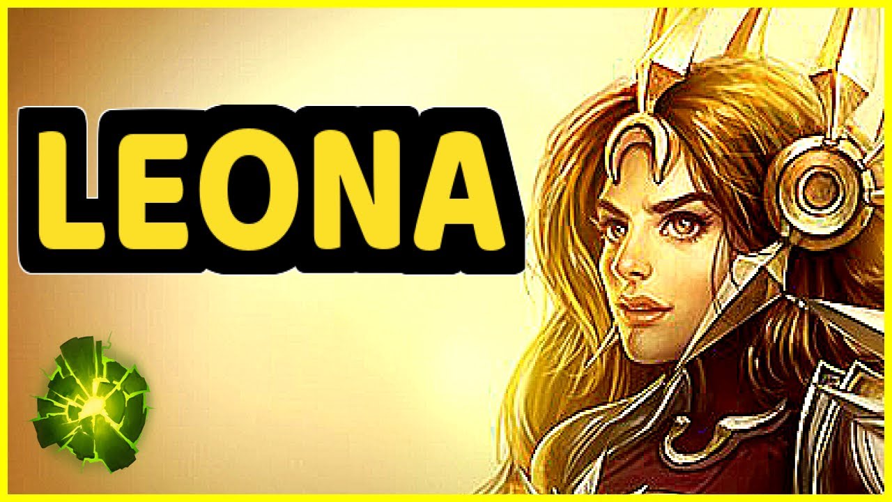 LEONA VS MORGANA SUPPORT GAMEPLAY