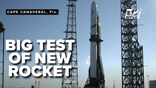 Blue Origin aims for Mars in first big test of new rocket