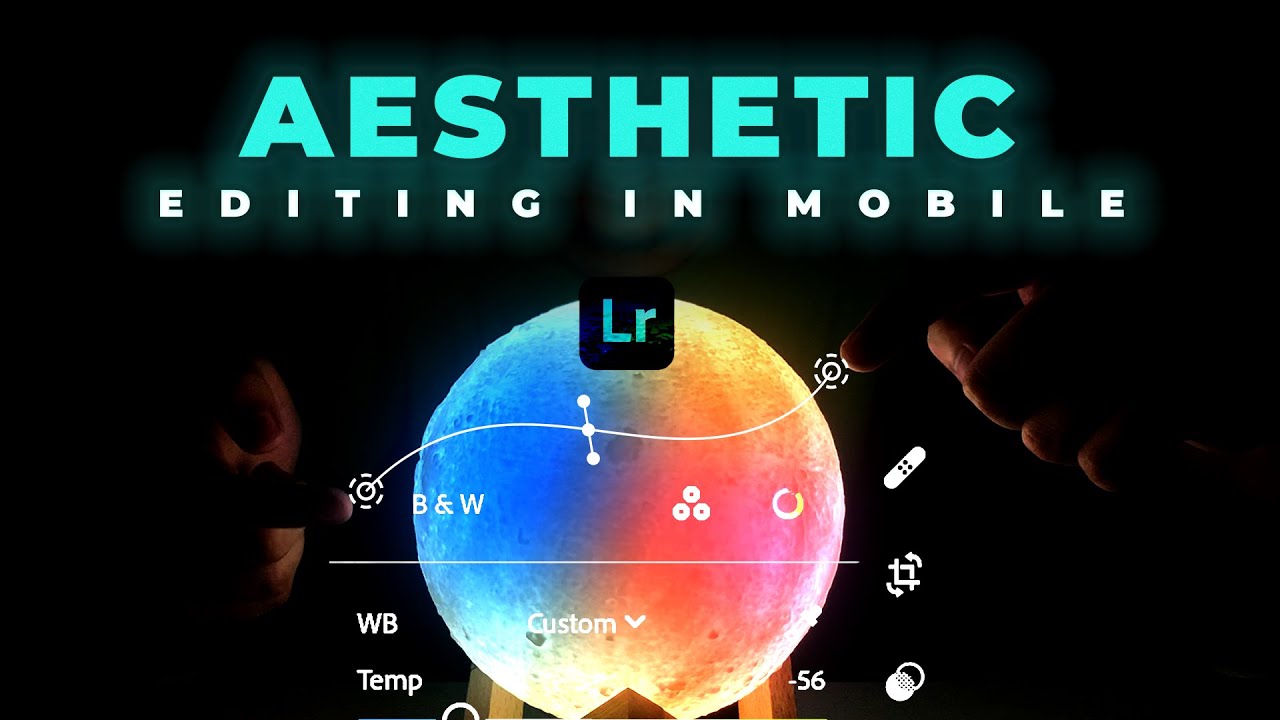 How to Edit Aesthetic Pictures - Cinematic DNG Aesthetic Presets Lightroom #lightroommobile