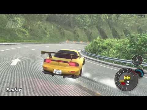 Initial Unity | Myogi Downhill Daytime | Mazda RX-7 FD3S | 3'56"558 Gold Rank