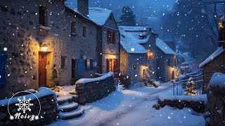 Heavy Snowstorm & Blizzard Sounds | Relax and Sleep Deeply with Nature’s Storm | White Noise