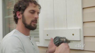 DIY Board and Batten Shutters