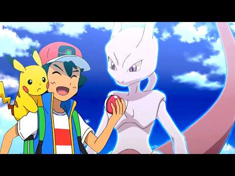 Did Ash Capture Mewtwo at the End of the Pokémon Anime!!?? The Complete Story of Ash and Mewtwo!!!