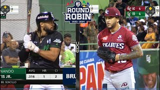 Resumen: Gigantes del Cibao VS Estrellas Orientales Round Robin (03/01/2024)