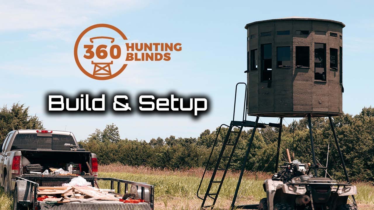 360 Hunting Blinds Build and Setup YouTube