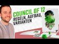 Council of 12 - Schnell erklärt: Regeln, Anleitung, Aufbau und Szenarien