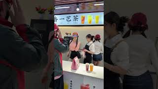 Sweet Vibe Dance 🧋🔥Smooth Moves in a Bubble Tea Shop | 1061