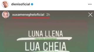 Xuxa posta Dienis ft Letícia Spiller Lua cheia