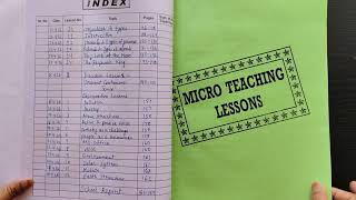 B.ed 2nd year English lesson plan practical file #b.ed