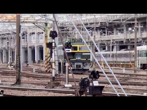 寝台特急日本海　２０１２年２月２６日撮影　(BGM ver.)