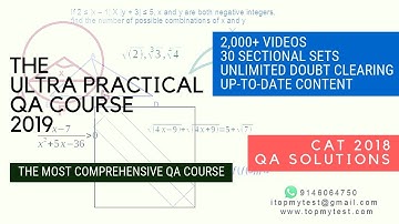 CAT 2018 QA Slot 01 Q25