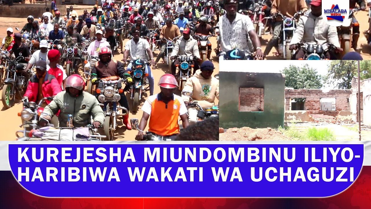 VIJANA WA KAHAMA WAONYESHA USHIRIKIANO KATIKA KUREJESHA MIUNDOMBINU ILIYOHARIBIWA WAKATI WA UCHAGUZI