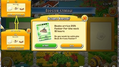Hay Day Gameplay: Booster Boat Arrives Faster