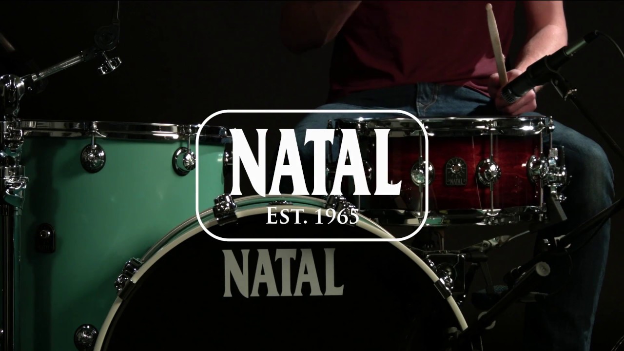 Natal Café Racer Snare Drum Demo, Exotic | Gear4music demo