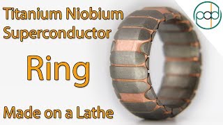 Making A Superconductor Ring On A Lathe