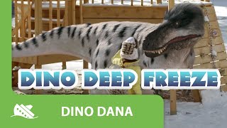 Dino Dana Dino Deep Freeze Episode Promo Michela Luci Saara Chaudry Nicola Correia-Damude