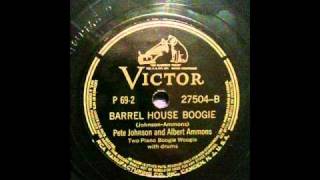 Pete Johnson & Albert Ammons - Barrelhouse Boogie