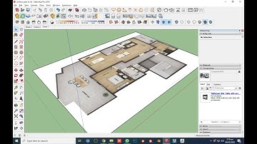 google sketchup pro 2018 exterior 3d floor plan animation rendering work