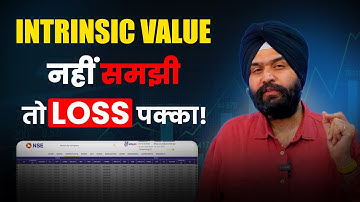 Why do people lose money when buying options? | Intrinsic Value & Time Value Explained in Hindi