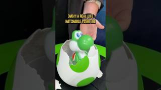 Hatchin Yoshi First Look! Spin Masters Super Mario Galaxy Movie Hatchable #toyfair