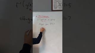 Ters Fonksi̇yon Sorusu