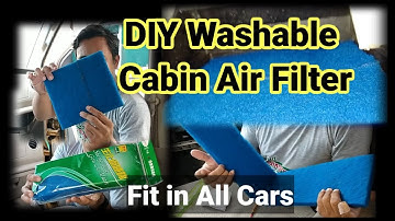 DIY Washable Cabin Air Filter for Suzuki APV │Affordable Washable Cabin Filter Fit in all Cars