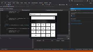 How to publish the calculator window application  window 7 screenshot 1