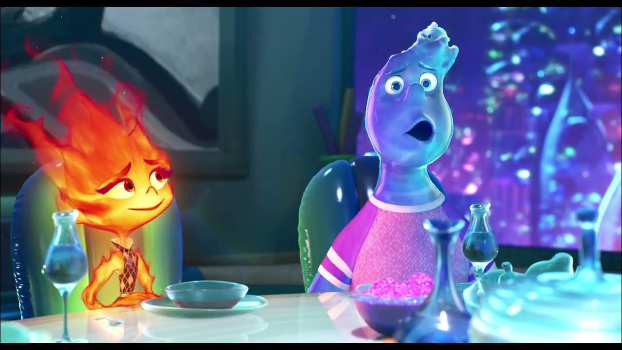 Elemental | Now Playing In Theaters - She’s Ember. He’s Wade. See Disney and Pixar's new movie “Elemental" in theaters June 2023!