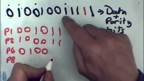 Hamming Code - error detection and correction