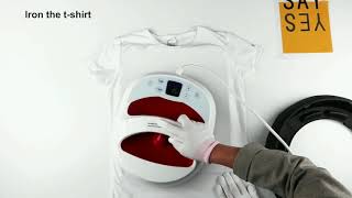 10x12 inch Heat Press Machine 10 x 10 Portable Easy Mini for T-Shirts  Transfe