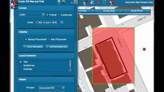 Lewiston ME GIS Flexviewer Printing
