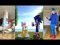 Spinning my tails but its freaky noob franklin  minecraft animation fnf x friends from future