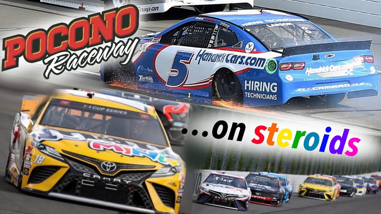 the 2021 Pocono race weekend but on steroids