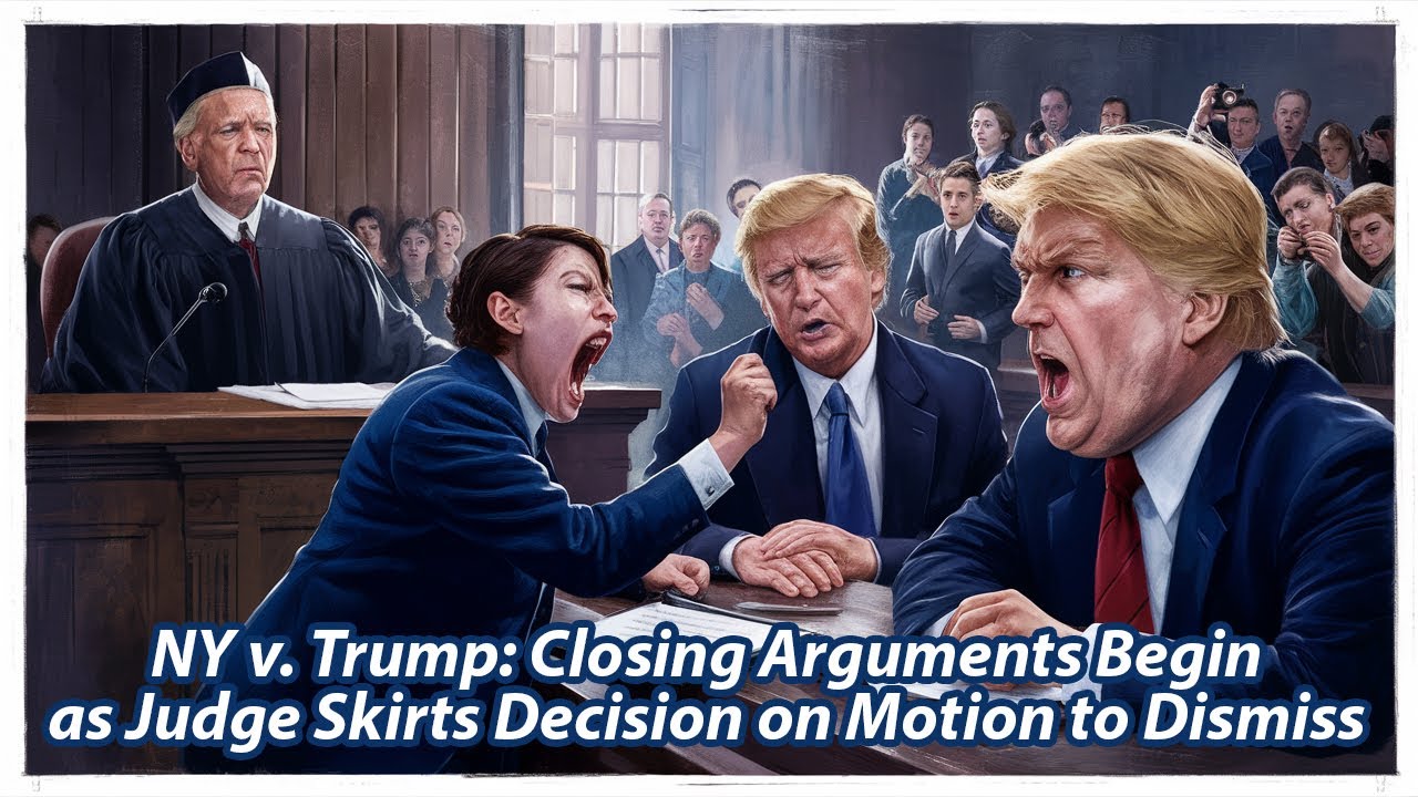 NY v. Trump: Closing Arguments Begin as Judge Skirts Decision on Motion to Dismiss