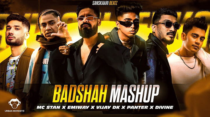 BADSHAH Ft . MC STΔN X EMIWAY BANTAI X VIJAY DK X DIVINE X KRSNA X PANTHER  SANSKAARI BEATZ .