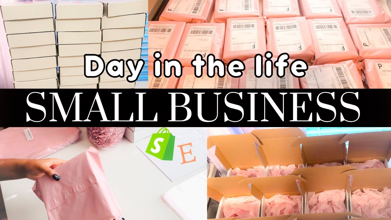 STUDIO VLOG | Running My Small Business | PACKING ORDERS FOR MY SMALL ...