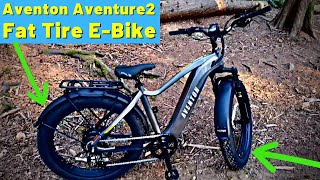Aventon Aventure2 E-Bike - 750 Watt Electric, Fat Tire, Pedal Assist, Mountain Bike - Handy Andy