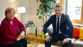 Entre Angela Merkel et Emmanuel Macron, désaccords sur le choix des dirigeants européens