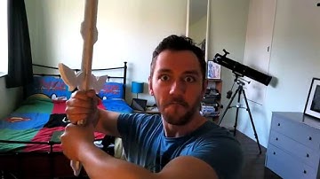 Ed makes THE MASTER SWORD Part 1