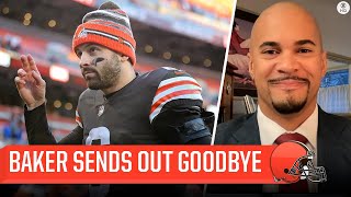 WHY Baker Mayfield Said His GOODBYES After Cleveland Browns Meeting with Deshaun Watson | CBS Spo…